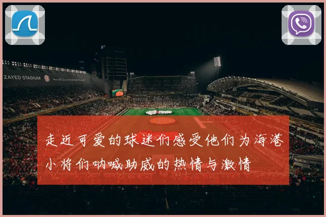 走近可爱的球迷们感受他们为海港小将们呐喊助威的热情与激情