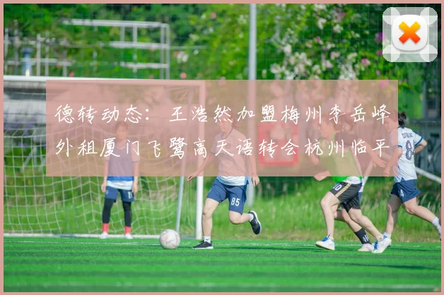 德转动态：王浩然加盟梅州李岳峰外租厦门飞鹭高天语转会杭州临平吴越